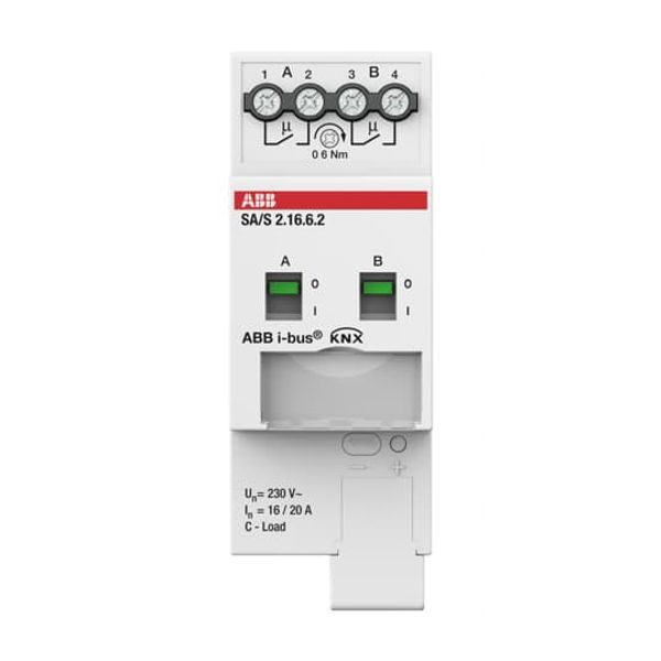 SA/S4.16.6.2 Switch Actuator, 4-fold, 16 A, C-Load, Energy Function, MDRC image 2