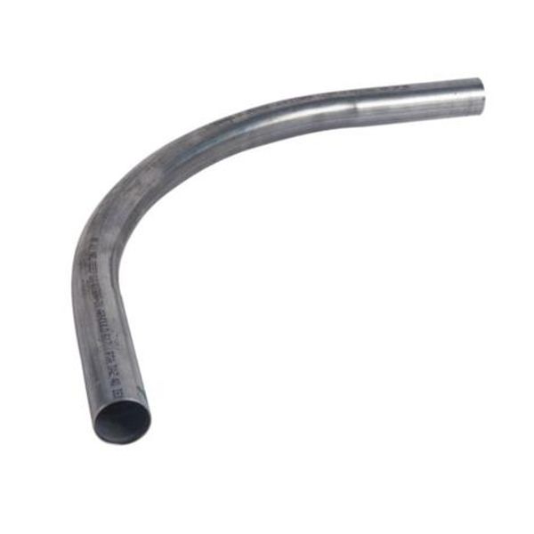 Ø50mm zinc-plated steel hanger with 370mm radius of curvature image 1