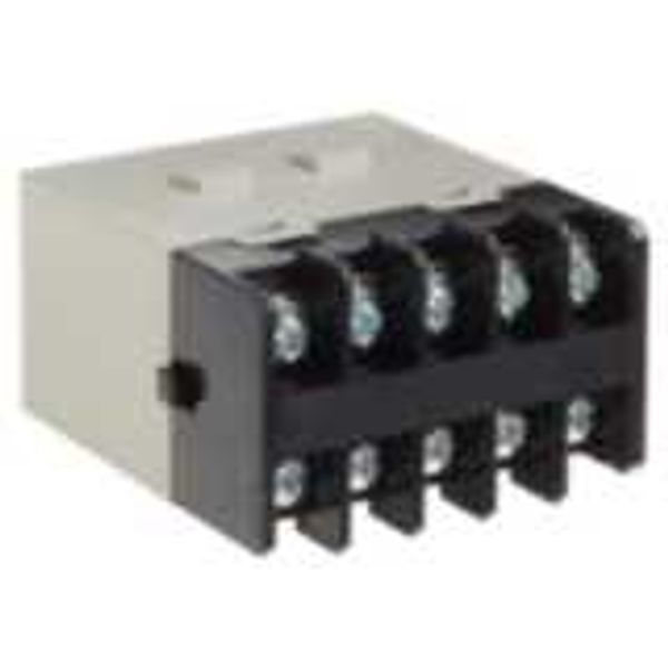 Power Relay, 3PST-NO/SPST-NC, W-bracket mounting, 25 A, 24 VDC image 2