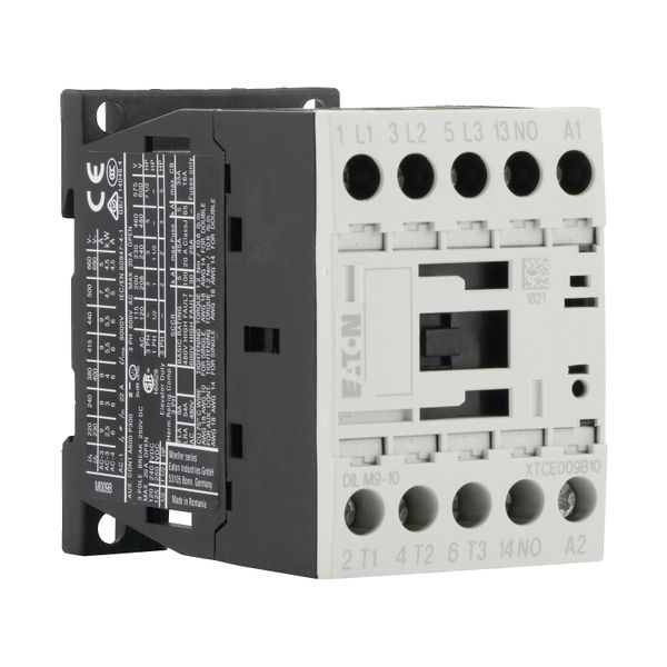 Contactor, 3 pole, 380 V 400 V 4 kW, 1 N/O, 60 V DC, DC operation, Screw terminals image 17
