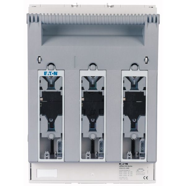 NH fuse-switch 3p flange connection M10 max. 240 mm², mounting plate, light fuse monitoring, NH2 image 2