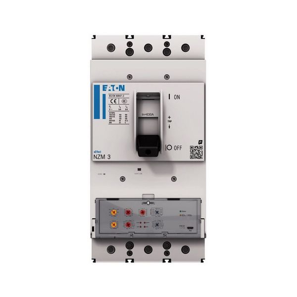 NZM3 PXR20 circuit breaker, 400A, 4p, variable, screw terminal, earth-fault protection image 4
