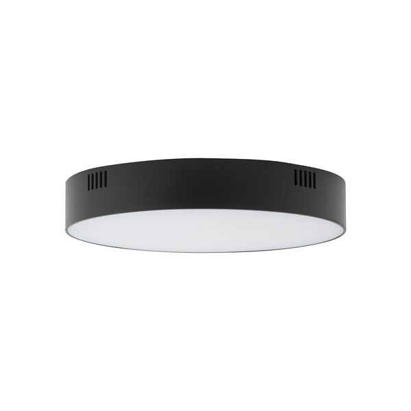 LID ROUND LED 25W 3000K BLACK image 1