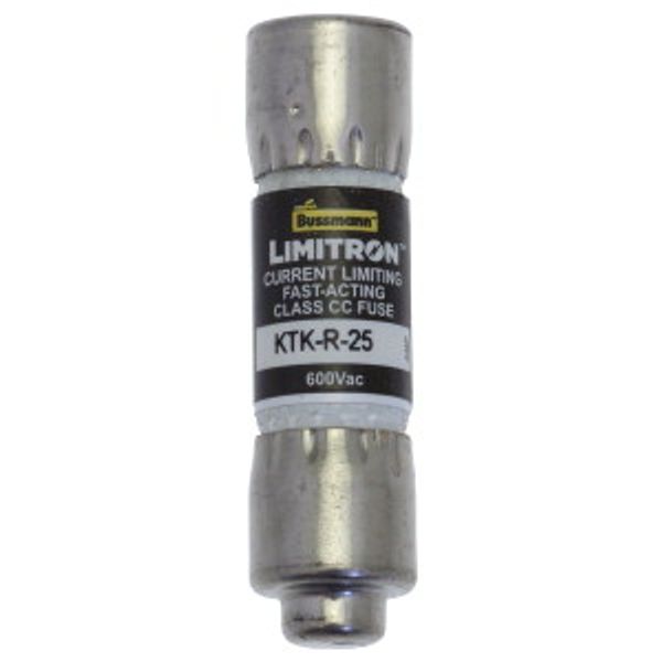 Fuse-link, LV, 25 A, AC 600 V, 10 x 38 mm, CC, UL, fast acting, rejection-type image 8
