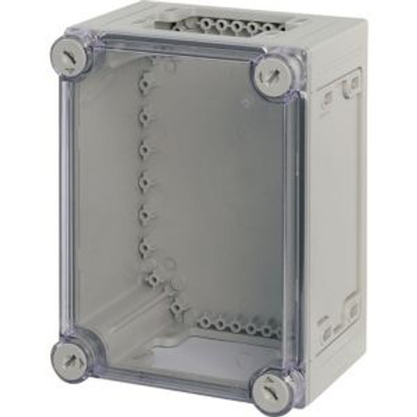 Insulated enclosure, top+bottom open, HxWxD=250x187.5x150mm image 2