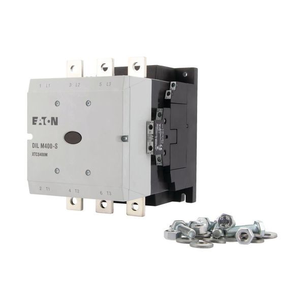 Contactor, 380 V 400 V 212 kW, 2 N/O, 2 NC, 220 - 240 V 50/60 Hz, AC operation, Screw connection image 15