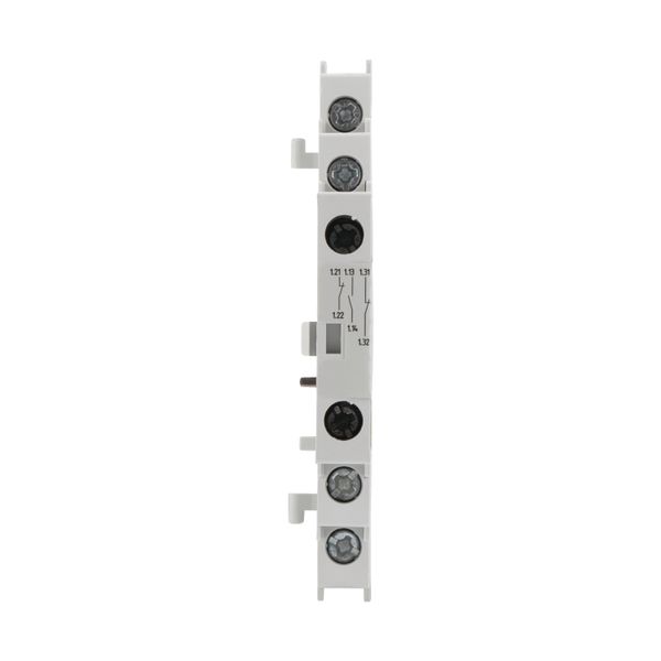Standard auxiliary contact NHI, 1 N/O, 2 N/C, Side mounting, Screw connection image 13