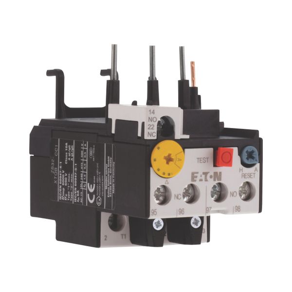 Overload relay, ZB32, Ir= 0.4 - 0.6 A, 1 N/O, 1 N/C, Direct mounting, IP20 image 17