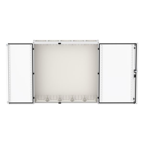 Wall-mounted enclosure EMC2 empty, IP55, protection class II, HxWxD=1250x1300x270mm, white (RAL 9016) image 6