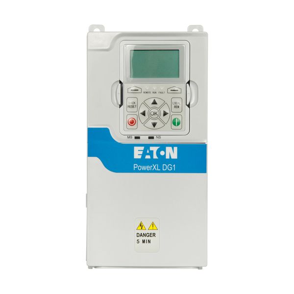 Variable frequency drive, 230 V AC, 3-phase, 3.7 A, 0.75 kW, IP20/NEMA0, Brake chopper image 7