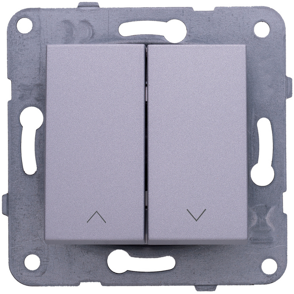 Karre Plus-Arkedia Silver Blind Control Switch image 1