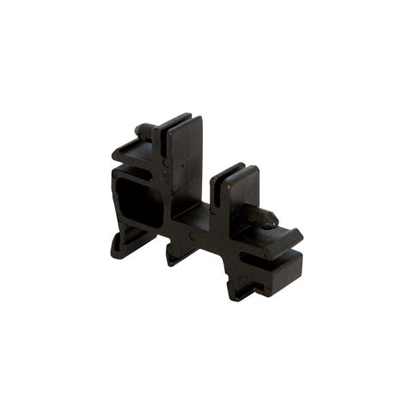 BB0 Black, Brass bar DIN rail adapter image 1