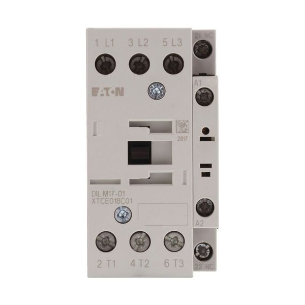 Contactor, 3 pole, 380 V 400 V 7.5 kW, 1 NC, 24 V 50 Hz, AC operation, Screw terminals image 7