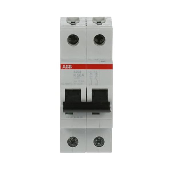 S202-K50 Miniature Circuit Breaker - 2P - K - 50 A image 5