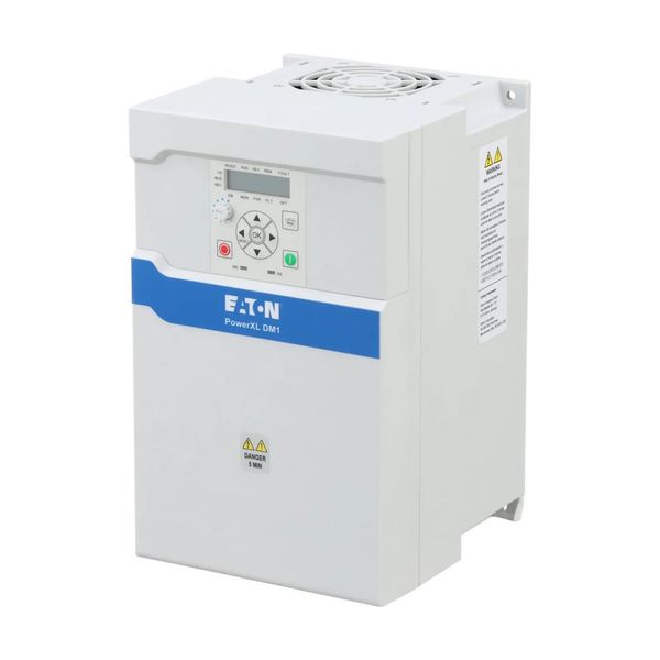 Variable frequency drive, 400 V AC, 3-phase, 38 A, 18.5 kW, IP20/NEMA0, Radio interference suppression filter, 7-digital display assembly, Setpoint po image 6