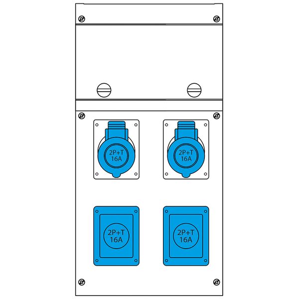 SURF.MOUNT.DISTRIBUTION ASSEMBLY BLOCK4 image 2