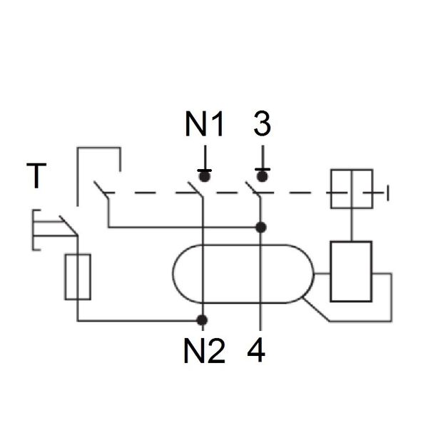 Residual Current Circuit Breaker 10kA, 40A, 2-pole, 300mA, S image 4