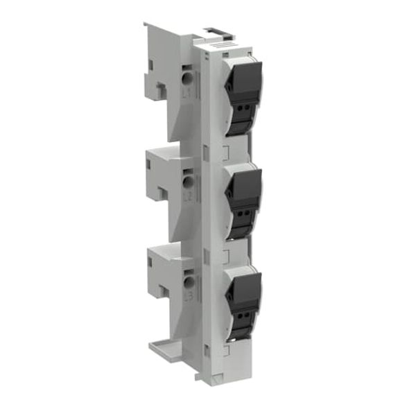 XLPD0-FS-1038-3P Bus-mounted fuse holder for cylindrical fuses 10x38 image 2