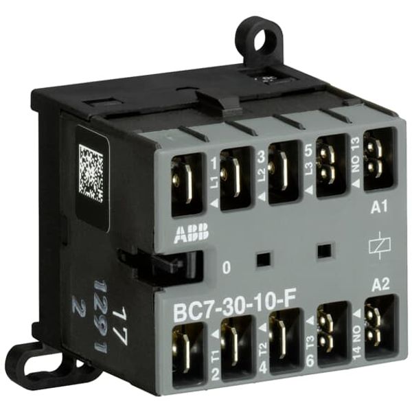 BC7-30-10-F-2.4-51 Mini Contactor 17 ... 32 V DC - 3 NO - 0 NC - Flat-Pin Connections image 2