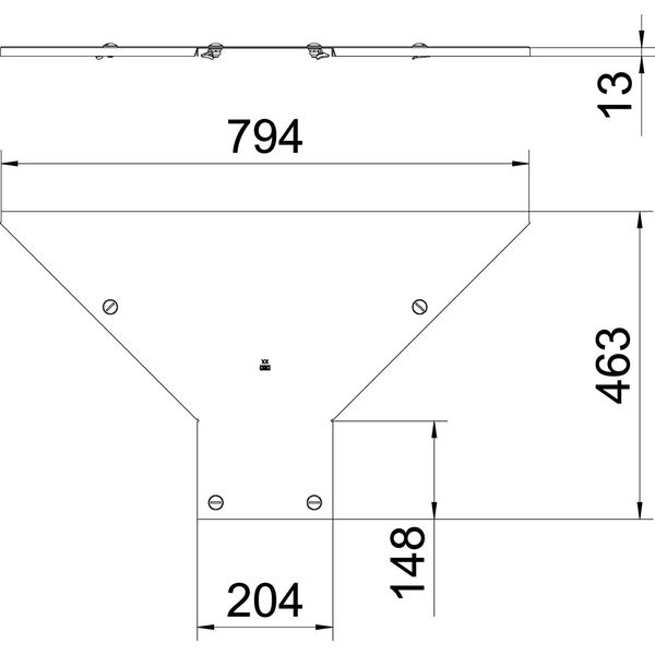 LAAD 200 R3 A4 Cover for add-on tee with turn buckle B200 image 2