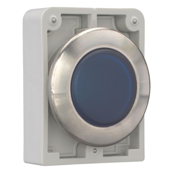 Indicator light, RMQ-Titan, flat, Blue, Front ring stainless steel image 7