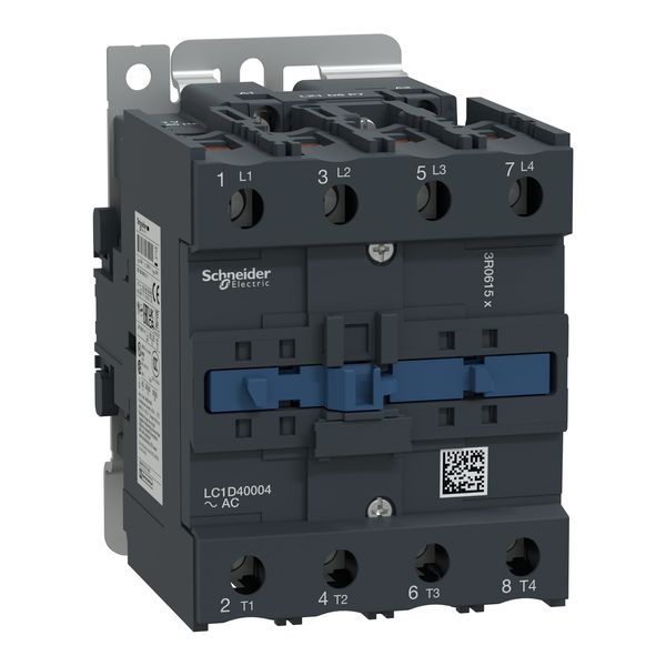 contactor - TeSys Deca - 4 poles - AC-1 440V 60 A - coil 220 V AC image 3