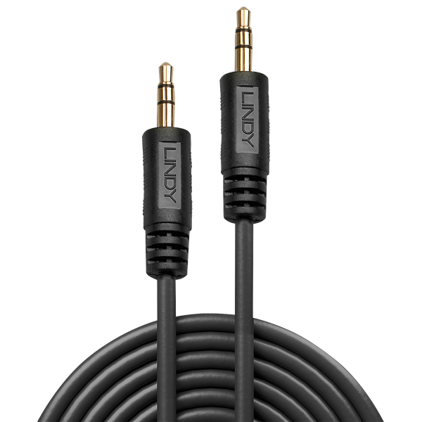 Audio Cable 3,5 mm Stereo, 5m 3,5 mm St.Jack m/m gold plated image 2