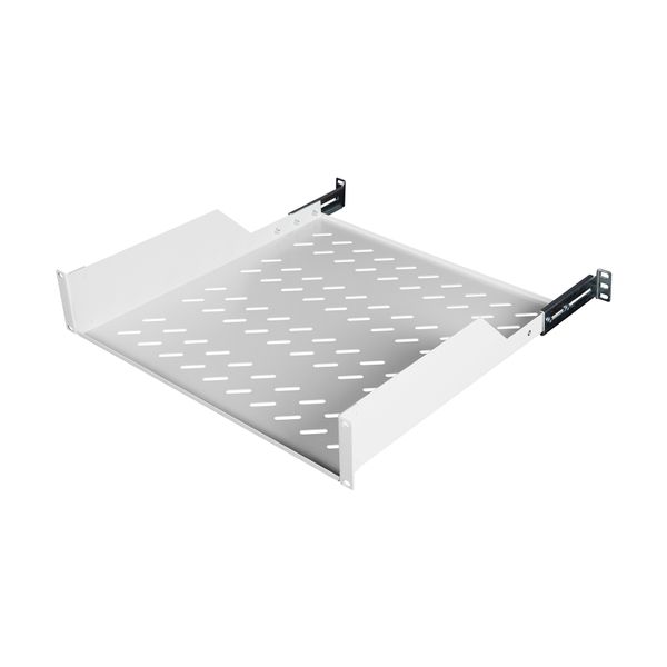 19" Shelf Fix, 2U, up to 50kg Load, D=450mm, Low Profile image 1