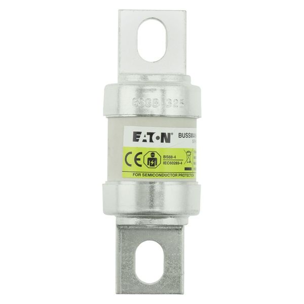 Fuse-link, high speed, 325 A, AC 660 V, DC 350 V, BS88, 78 x 107 mm, aR, BS, Ultra fast image 14