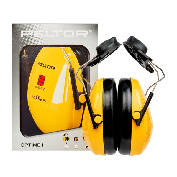 3M™ PELTOR™ Optime™ I Earmuffs, Yellow, Helmet Mounted, H510P3E-405-GU image 11