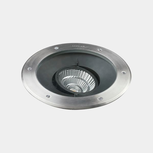 Recessed uplighting IP65-IP67 Gea Cob 300mm LED 34.7W LED warm-white 2700K DALI-2 AISI 316 stainless steel 3681lm image 1