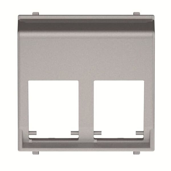 N2216.6 PL Cover plate Data connection Silver - Zenit image 1