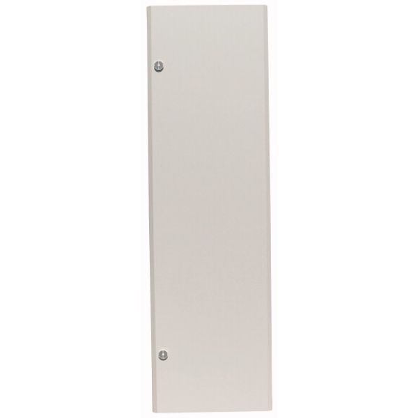 Metal door, for HxW=1760x400mm, left, white image 1
