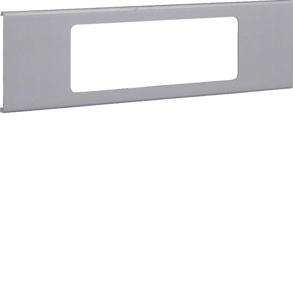 Pre-cut lid 3gang, FB 60110, grey image 1