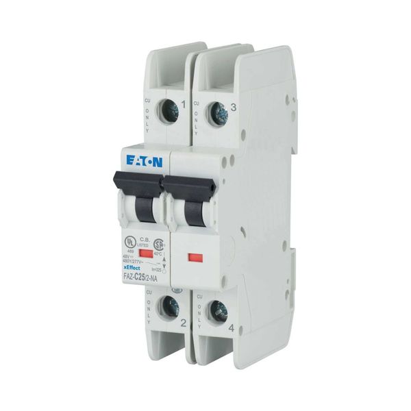 Miniature circuit breaker (MCB), 25 A, 2p, characteristic: C image 17