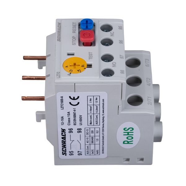 Thermal overload relay CUBICO Classic, 12A -16A image 8