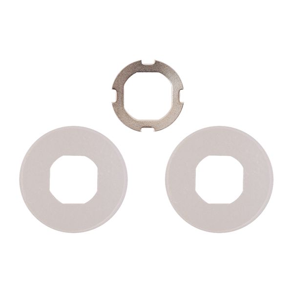 Lock adapter Modul in RAL7035 for EMKA 1000 quater turns image 1