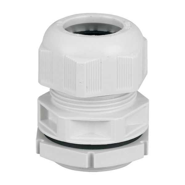 Cable gland, M50, RAL 7035, IP68 image 3