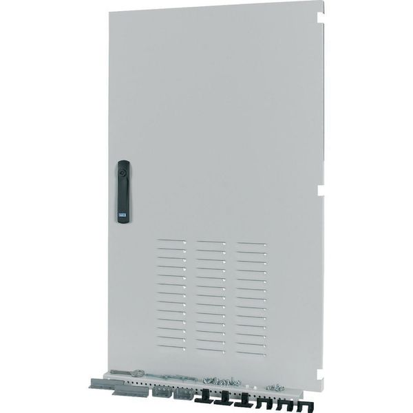 Box Solution door, ventilated, IP42, right, HxW=975x600mm, grey image 3