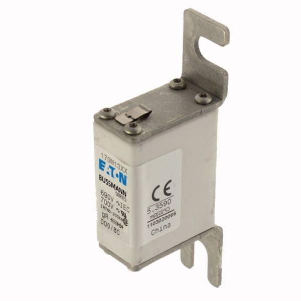 Fuse-link, high speed, 40 A, AC 690 V, DIN 000, 21 x 40 x 100 mm, gR, DIN, IEC image 3