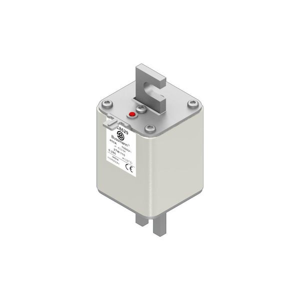 Fuse-link, high speed, 450 A, AC 2000 V, Size 2, 61 x 75 x 202 mm, aR, DIN, IEC, single indicator image 11