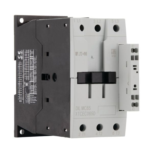 Contactor, 3 pole, 380 V 400 V 30 kW, 230 V 50/60 Hz, AC operation, Spring-loaded terminals image 10