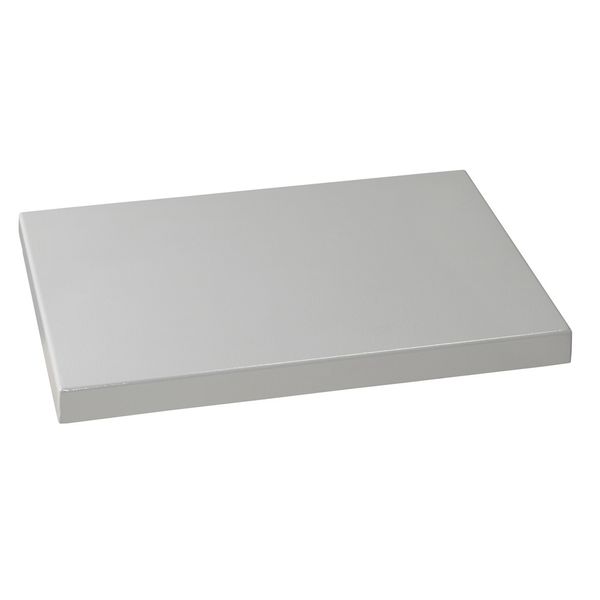 Roof for Atlantic metal cabinet - steel - width 600 mm  x depth 300 mm - RAL7035 image 1