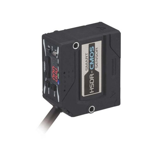 Laser displacement sensor, 100 +/- 35 mm, PNP, 5m cable image 1