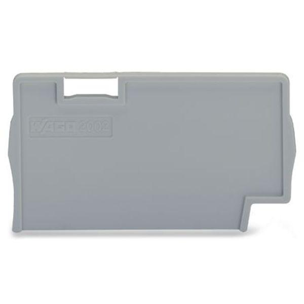 Seperator plate 2 mm thick oversized gray image 3