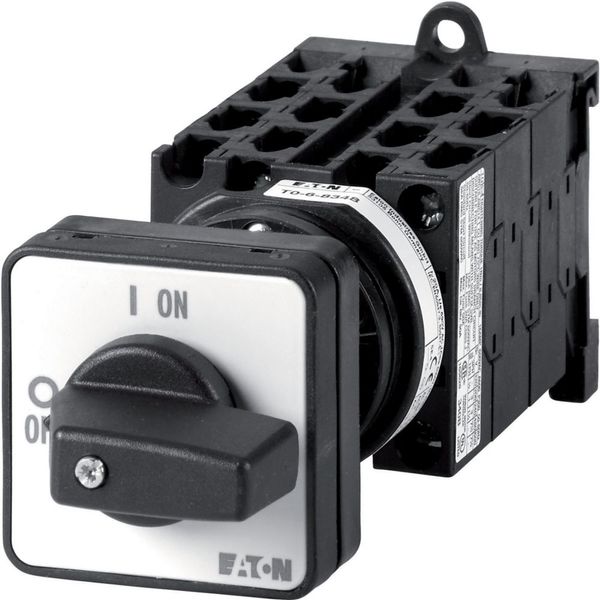 Step switches, T0, 20 A, rear mounting, 6 contact unit(s), Contacts: 12, 30 °, maintained, Without 0 (Off) position, 1-12, Design number 15222 image 3