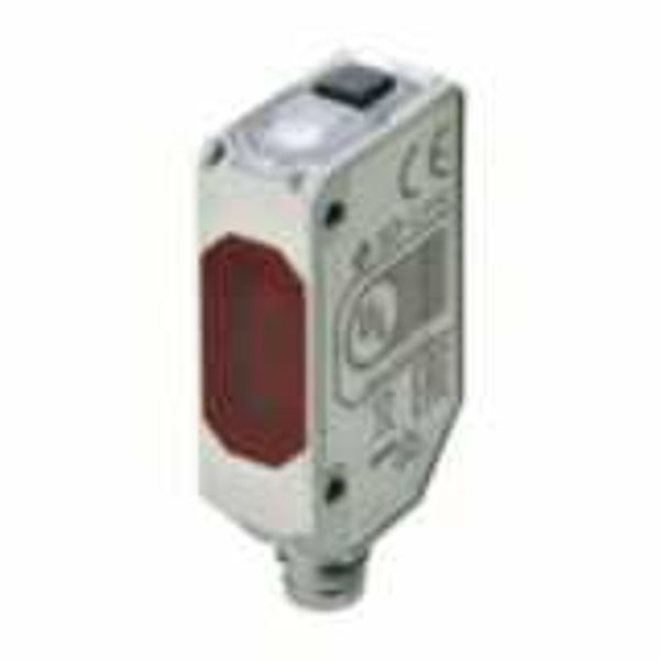 Photoelectric sensor, rectangular housing, stainless steel, red LED, b image 3