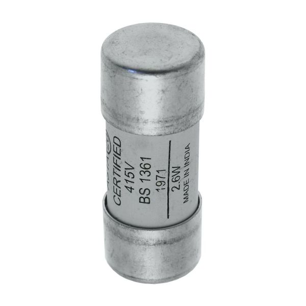 House service fuse-link, low voltage, 10 A, AC 415 V, BS system C type II, 23 x 57 mm, gL/gG, BS image 4