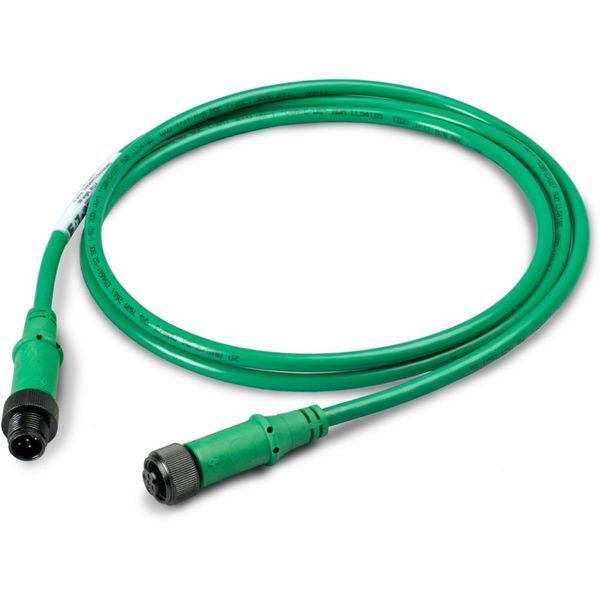 SmartWire-DT round cable IP67, 1.5 meters, 5-pole, Prefabricated with M12 plug and M12 socket image 4