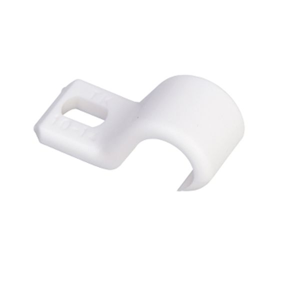 Thorsman - plastic clamp - TK 10...14 mm - white - set of 100 image 2